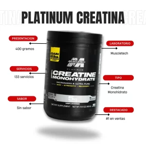 Muscletech Creatina Platinum